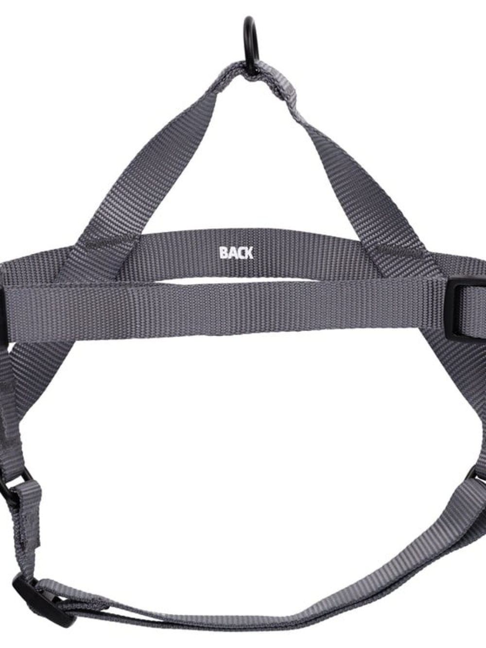 Vibrant Life Easy-On Dog Harness, Gray, 100% Polyester, Small